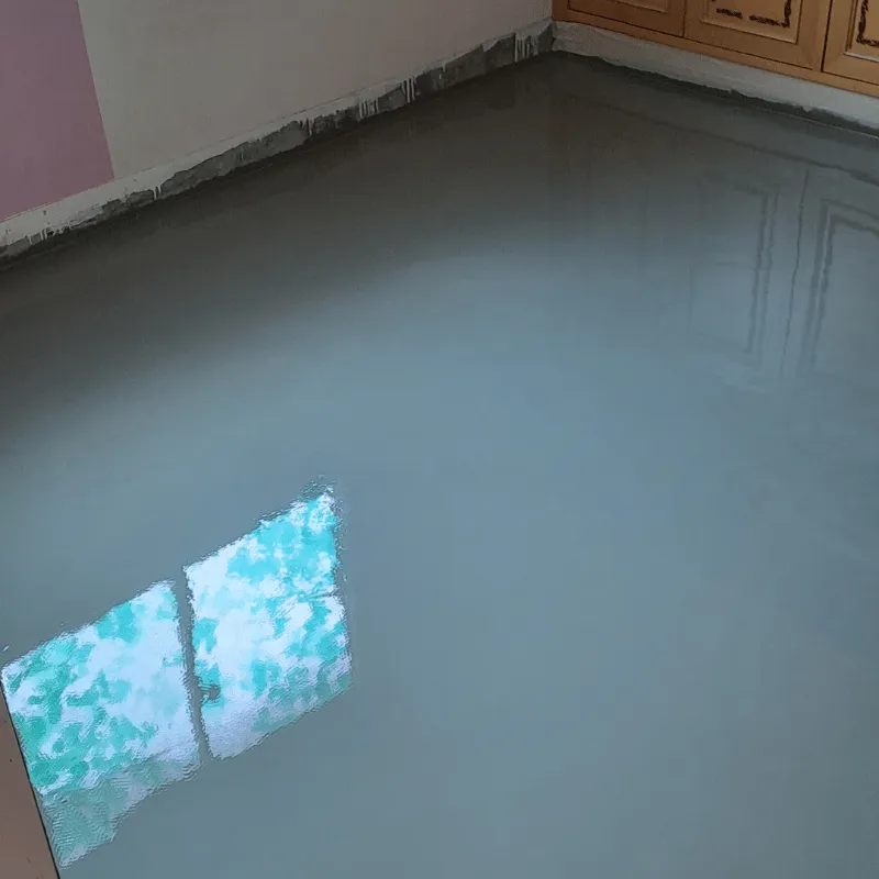 ภาพแสดงการเตรียมปรับพื้น